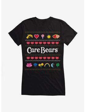 Care Bears Ugly Holiday Pattern Girls T-Shirt, , hi-res