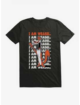 I Am Weasel Repeat Logo T-Shirt, , hi-res