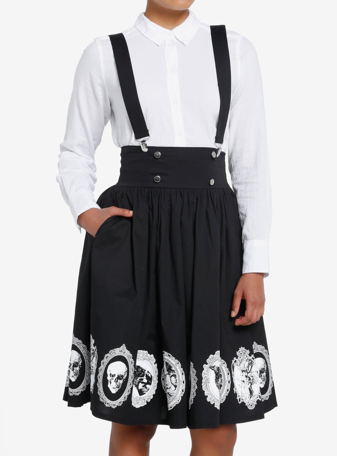 Thorn & Fable Grimm Fairy Tales Suspender Skirt, , hi-res