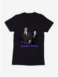 The Addams Family Gomez And Morticia Addams Womens T-Shirt, BLACK, hi-res