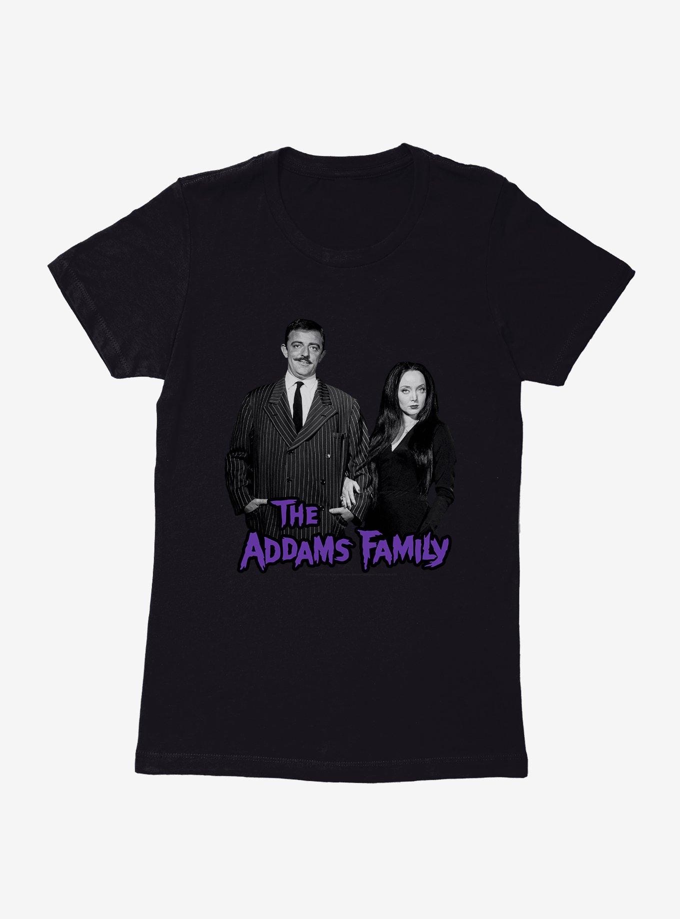 The Addams Family Gomez And Morticia Addams Womens T-Shirt, , hi-res