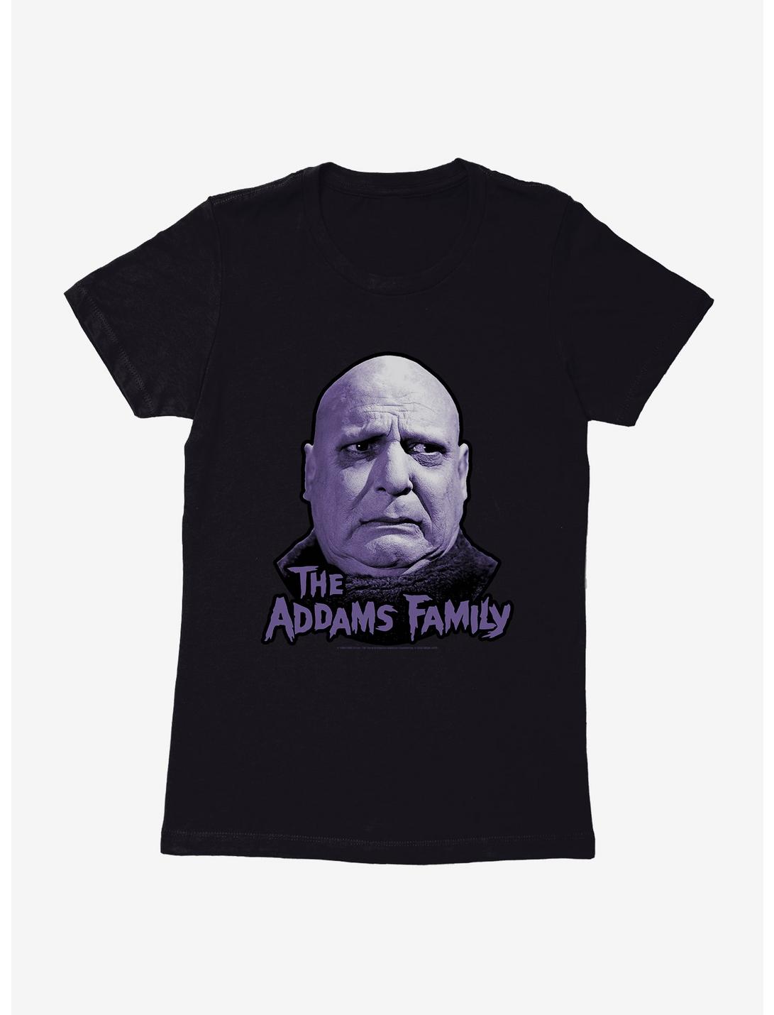The Addams Family Uncle Fester Womens T-Shirt, BLACK, hi-res