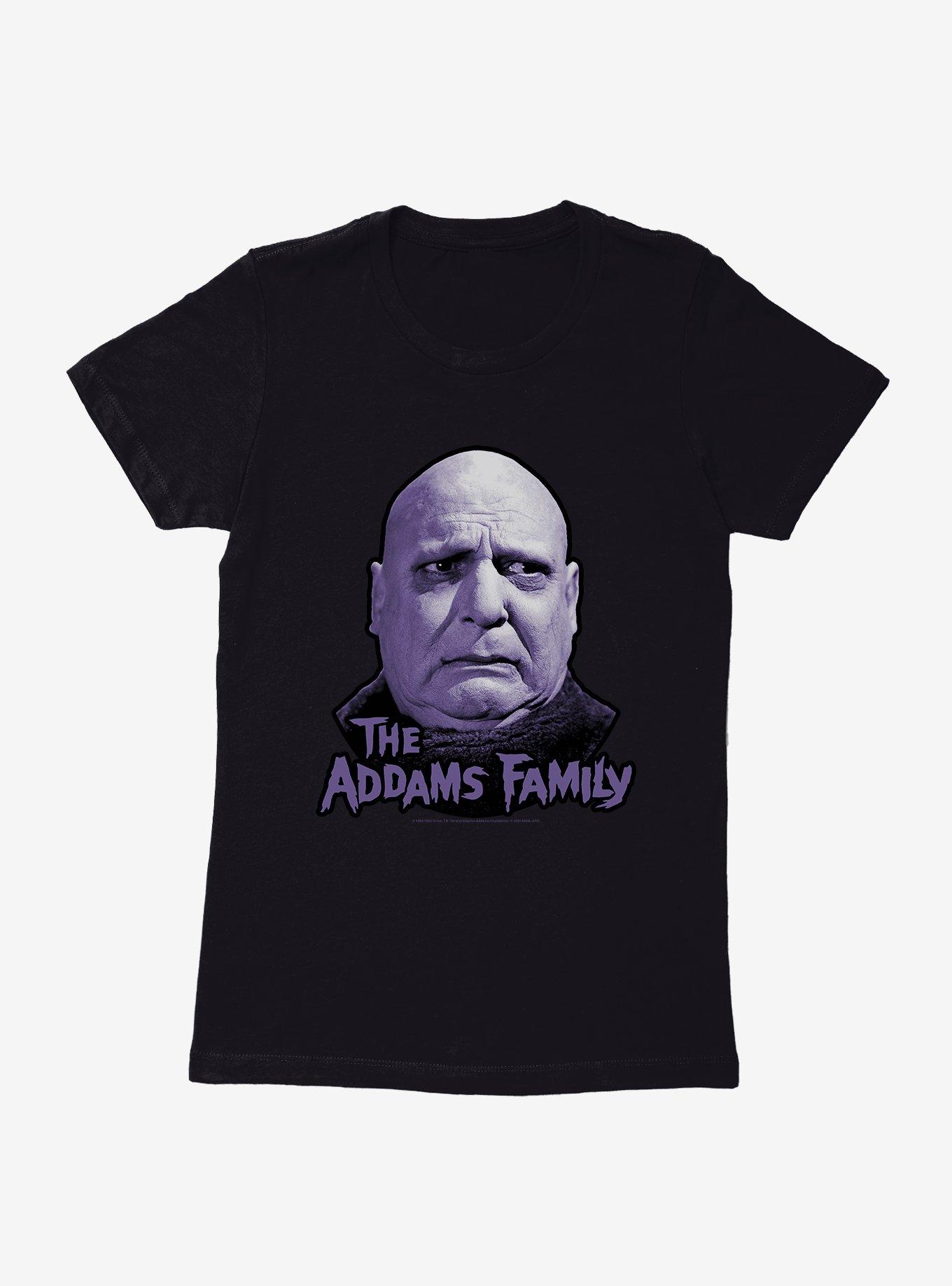 The Addams Family Uncle Fester Womens T-Shirt BLACK BoxLunch