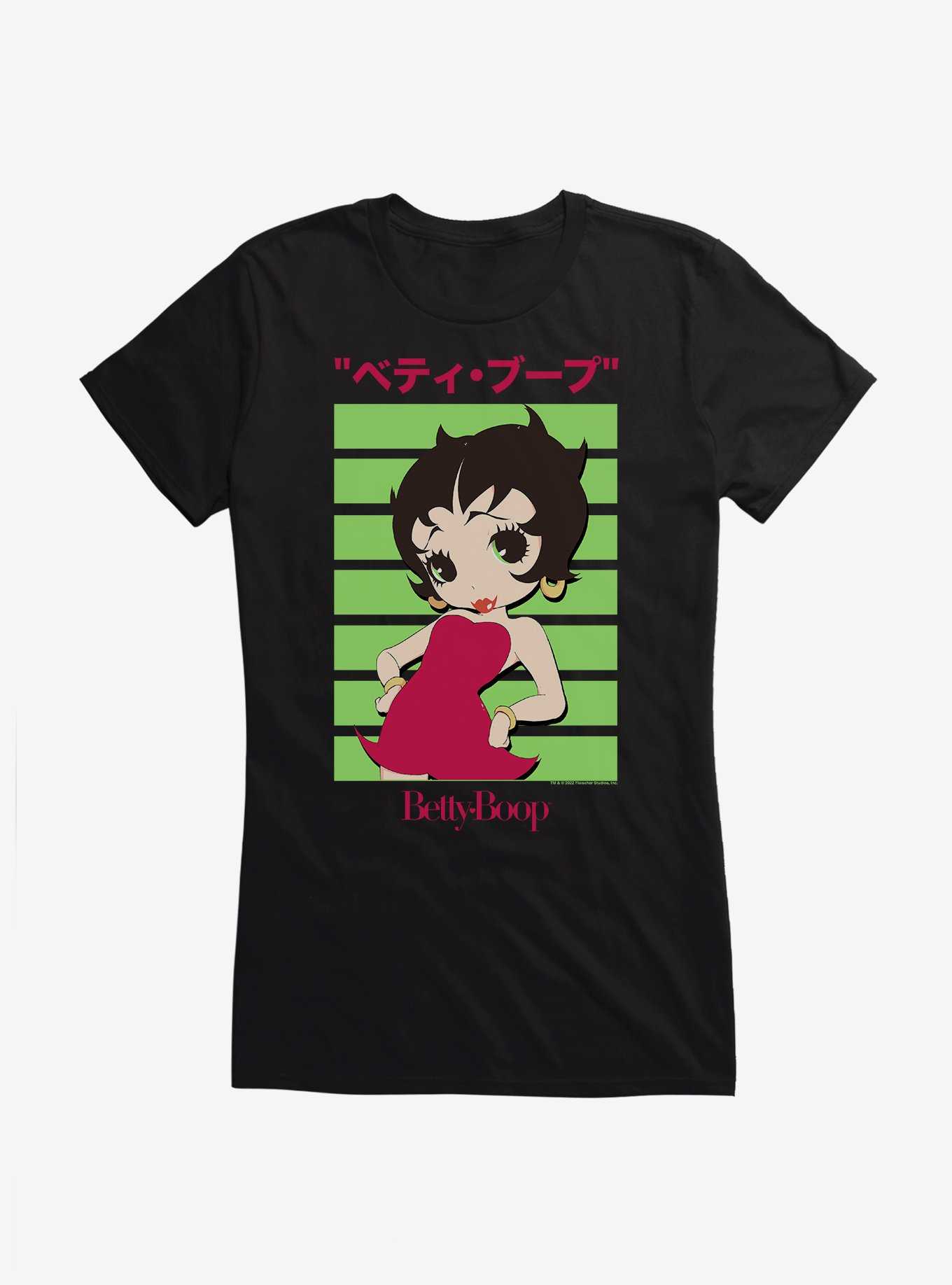 Betty Boop Anime Posing Girls T-Shirt, , hi-res