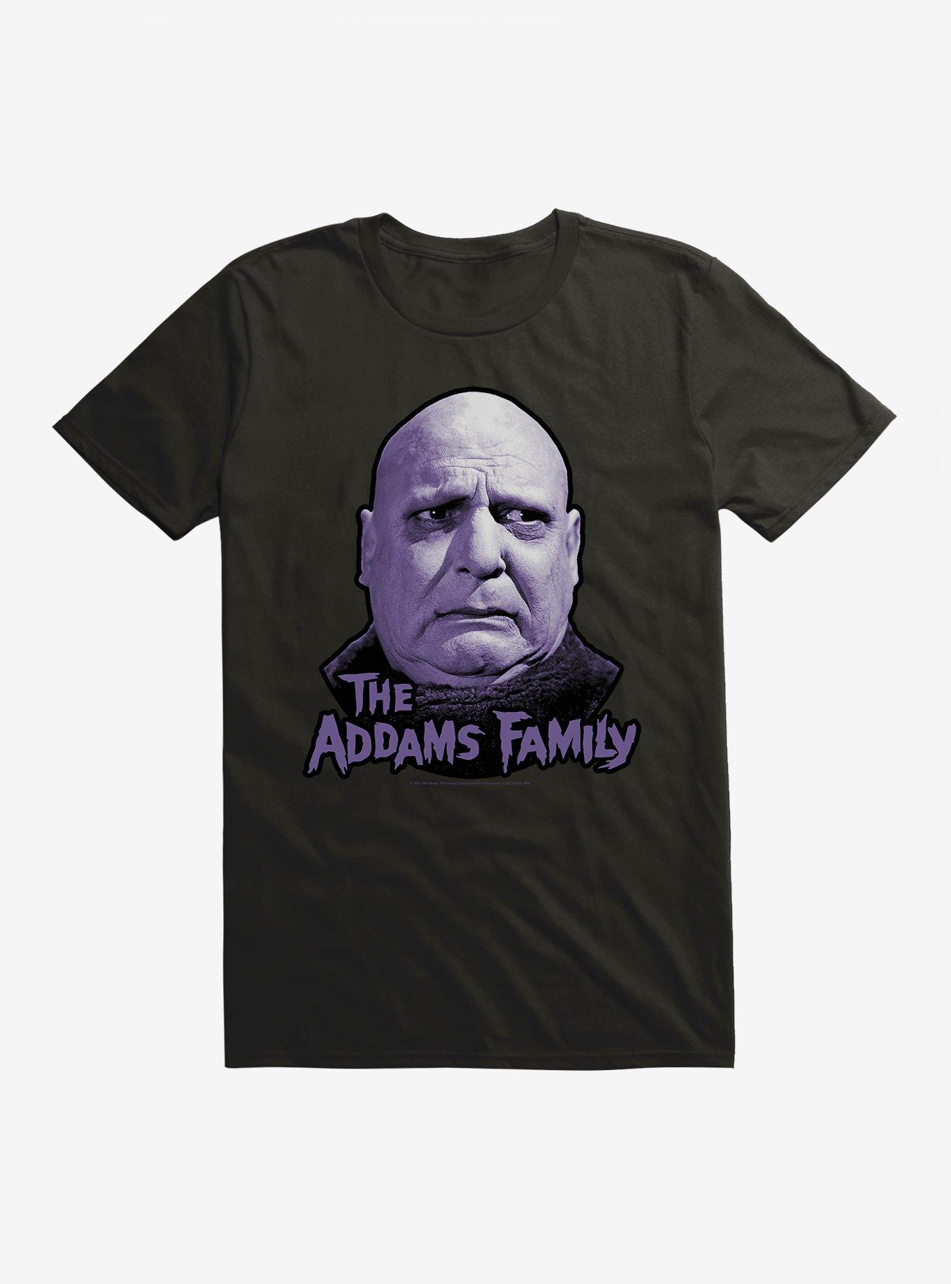 The Addams Family Uncle Fester T-Shirt - BLACK | BoxLunch