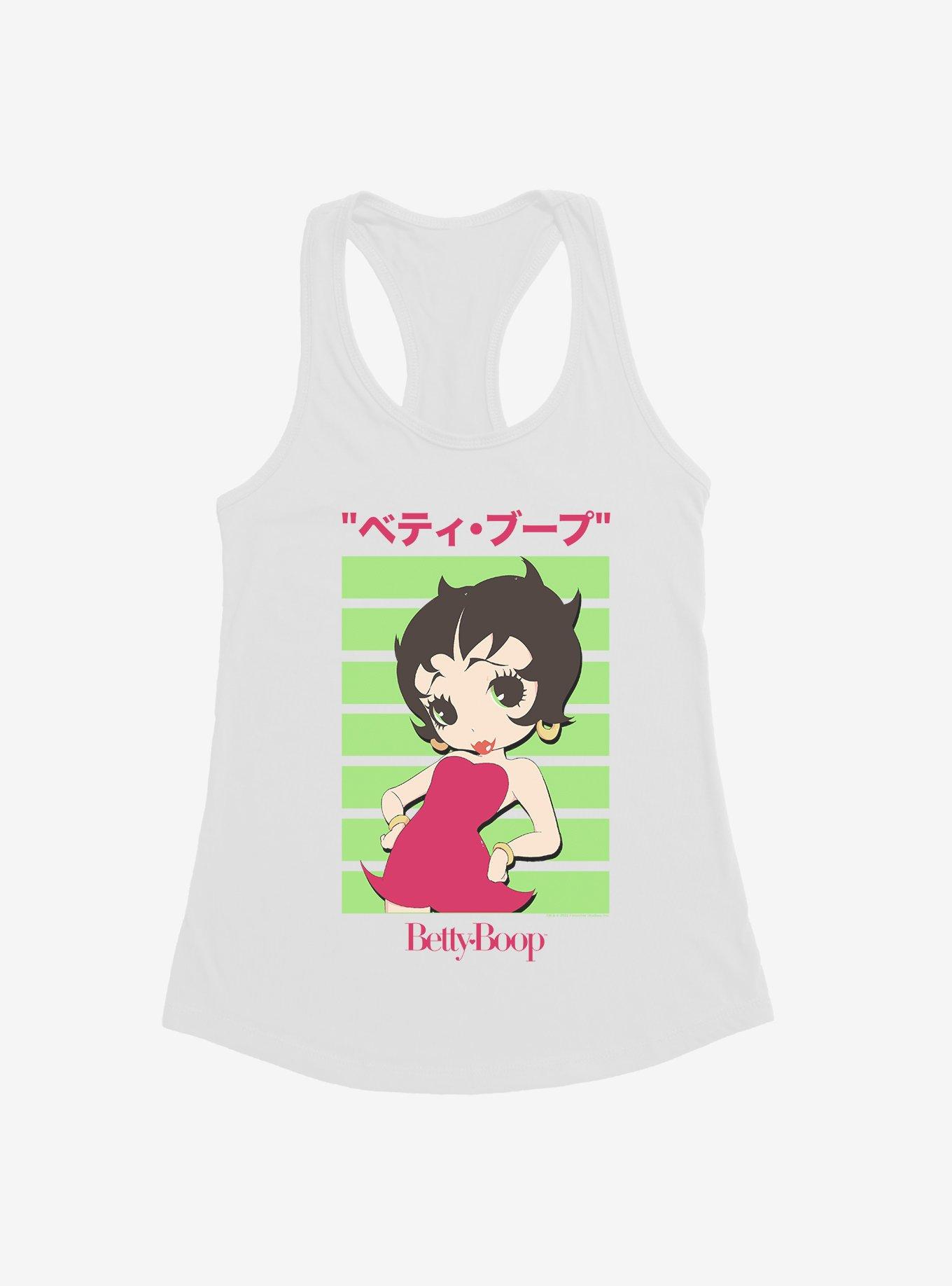 Betty Boop Anime Posing Girls Tank, , hi-res