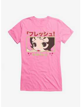 Betty Boop Anime Selfie Girls T-Shirt, , hi-res
