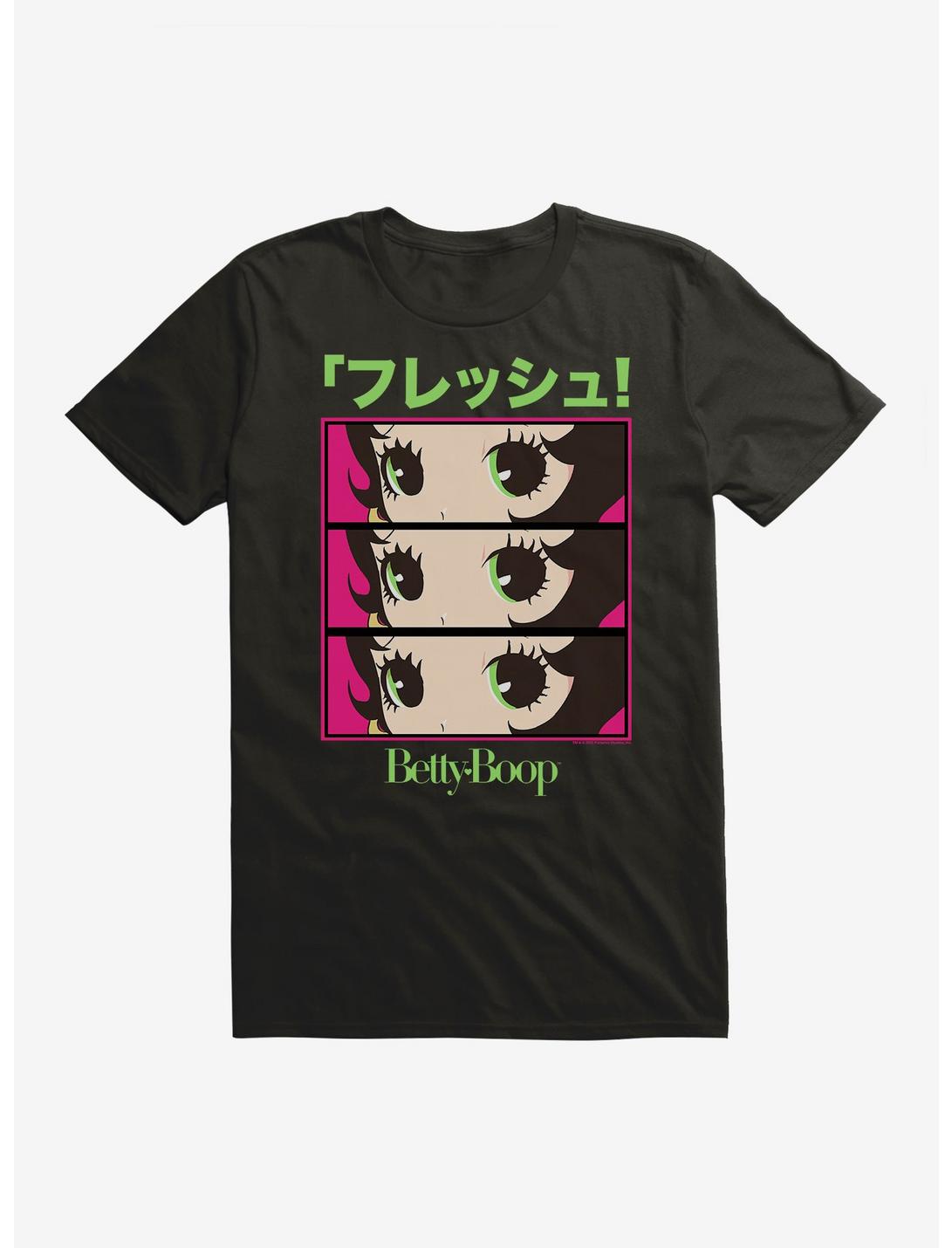Betty Boop Anime Green Eyes T-Shirt, , hi-res