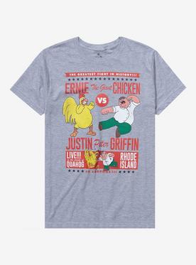 Family Guy Peter V.S Chicken T-Shirt - BoxLunch Exclusive