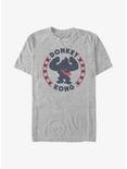 Nintendo Donkey Kong Stamp T-Shirt, ATH HTR, hi-res