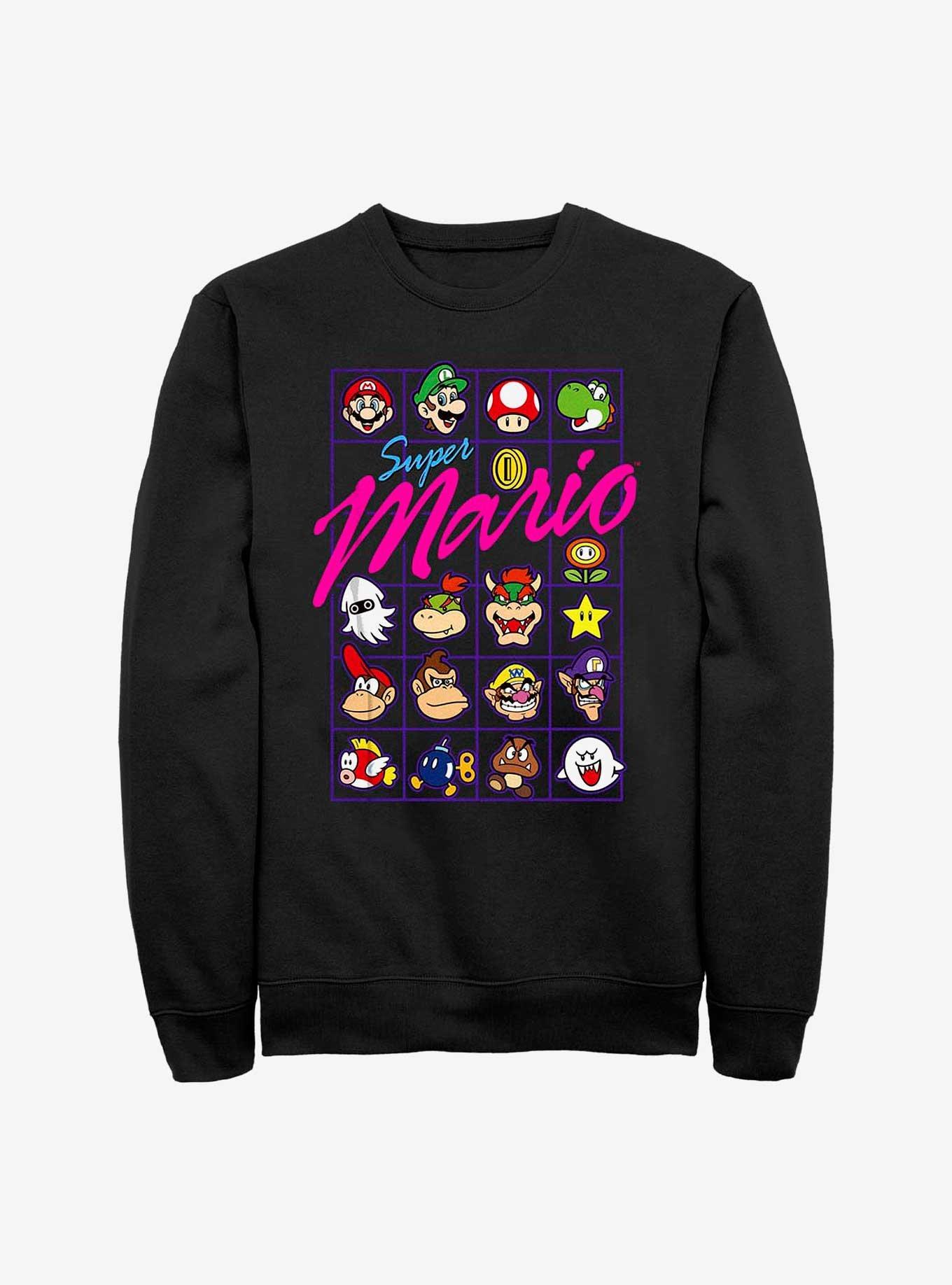 Nintendo Mario Head To Head Sweatshirt, , hi-res
