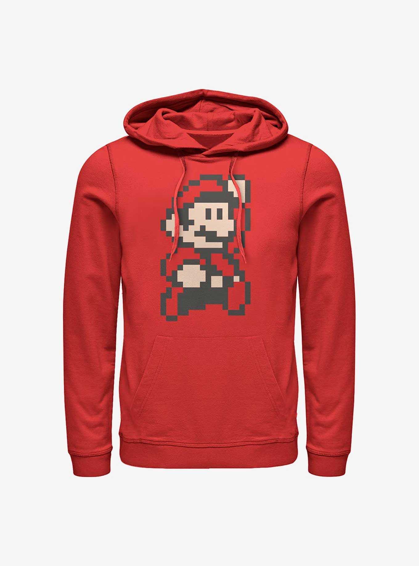 Nintendo Mario Pixel Mario Hoodie, , hi-res