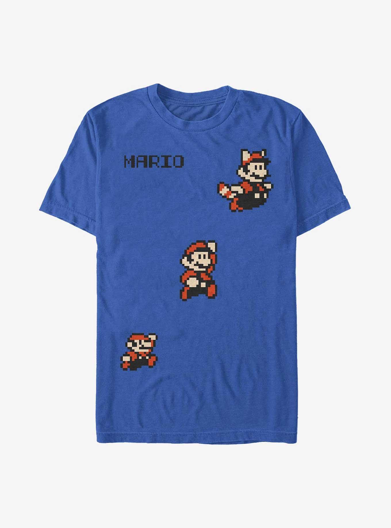 Nintendo Mario Flying Raccoon T-Shirt, ROYAL, hi-res