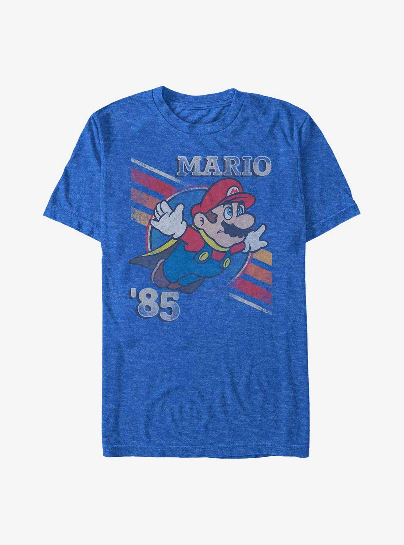Nintendo Mario In Flight T-Shirt, ROYAL, hi-res