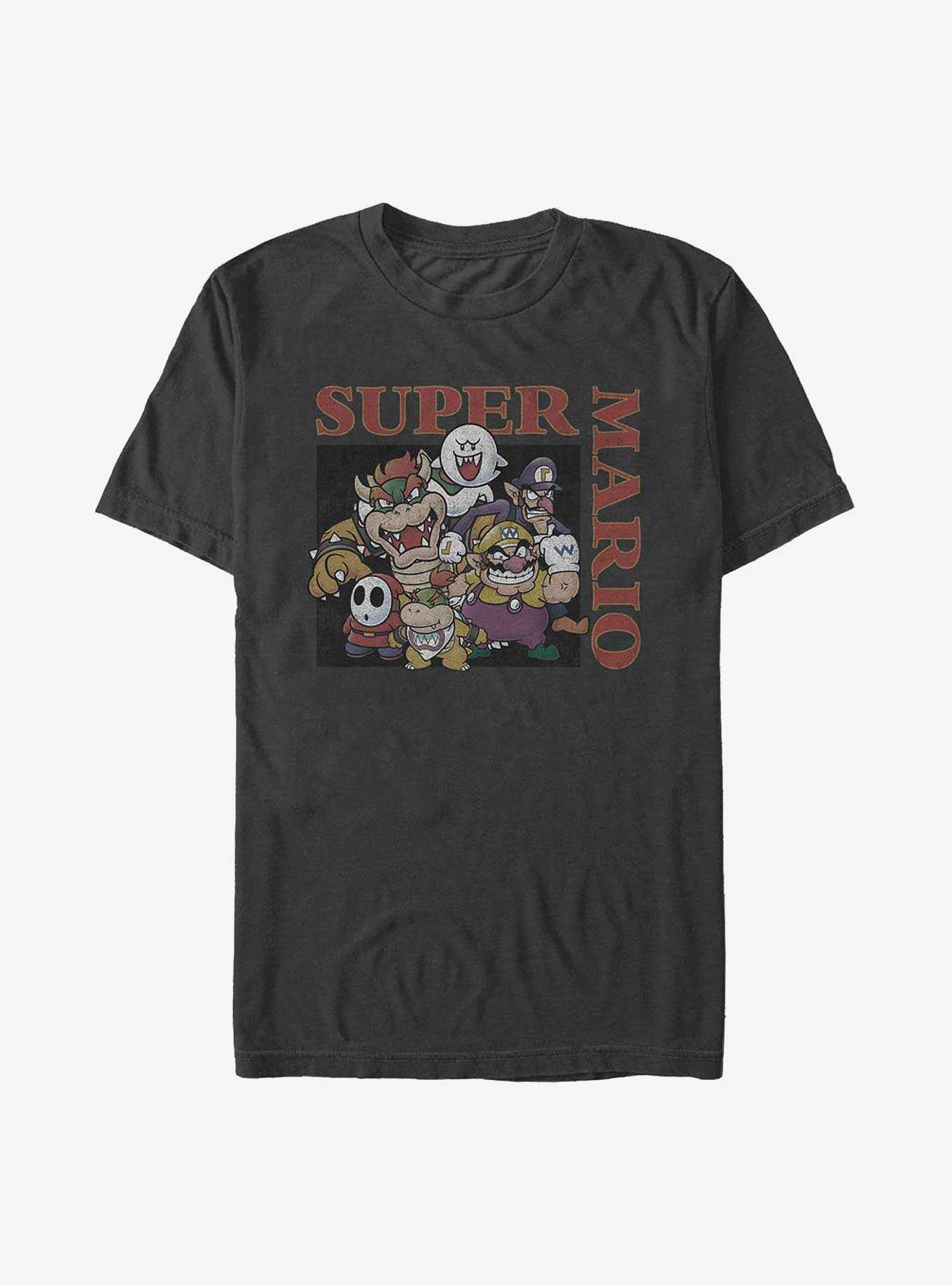 Nintendo Mario Vintage Baddies T-Shirt, , hi-res