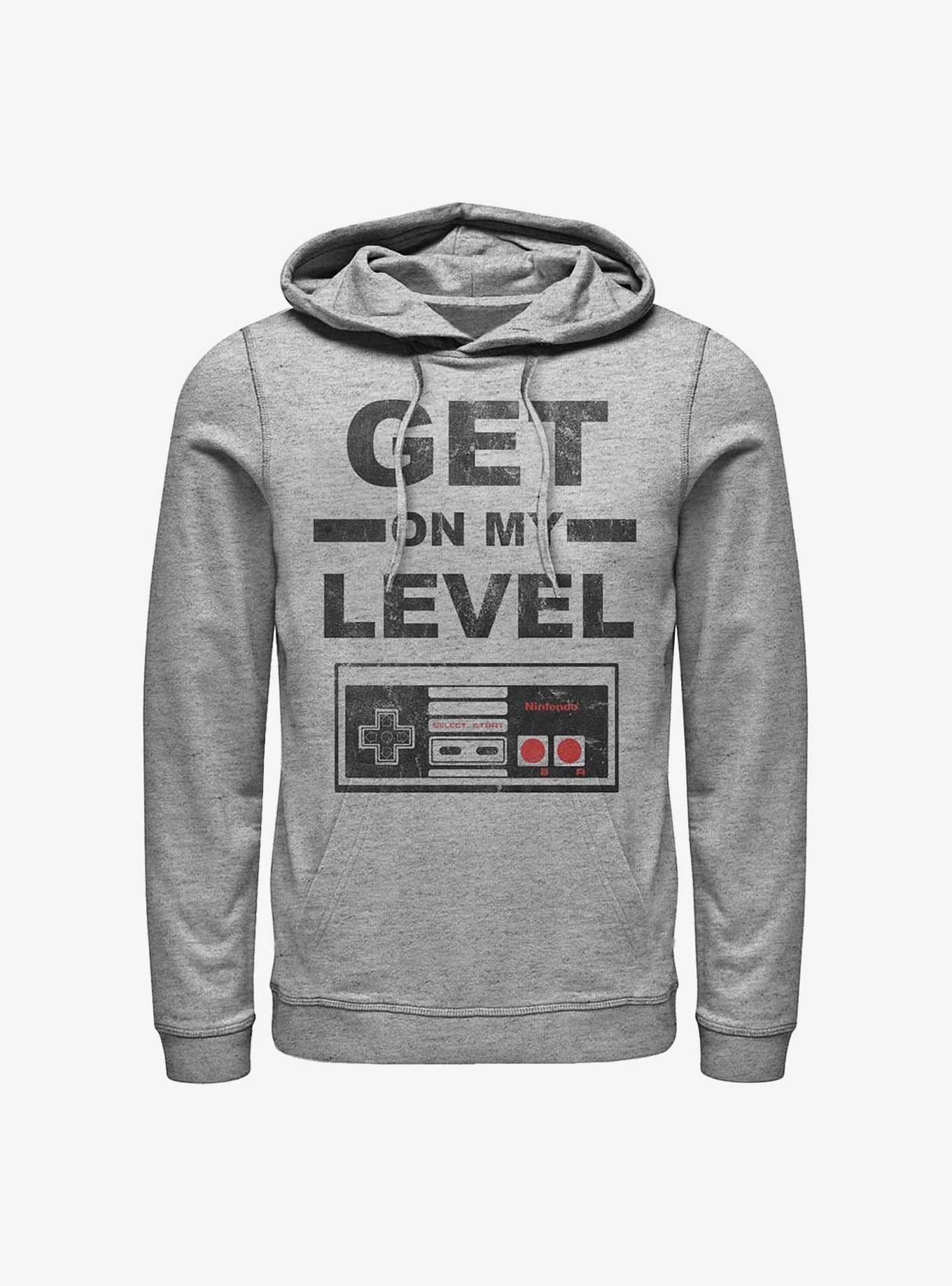 Nintendo Get On My Level Hoodie, , hi-res