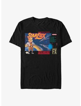 Plus Size Nintendo Star Fox Space Fox Poster T-Shirt, , hi-res