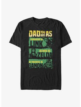 The Legend of Zelda Dad You Are Courageous, Wise, & Powerful T-Shirt, , hi-res