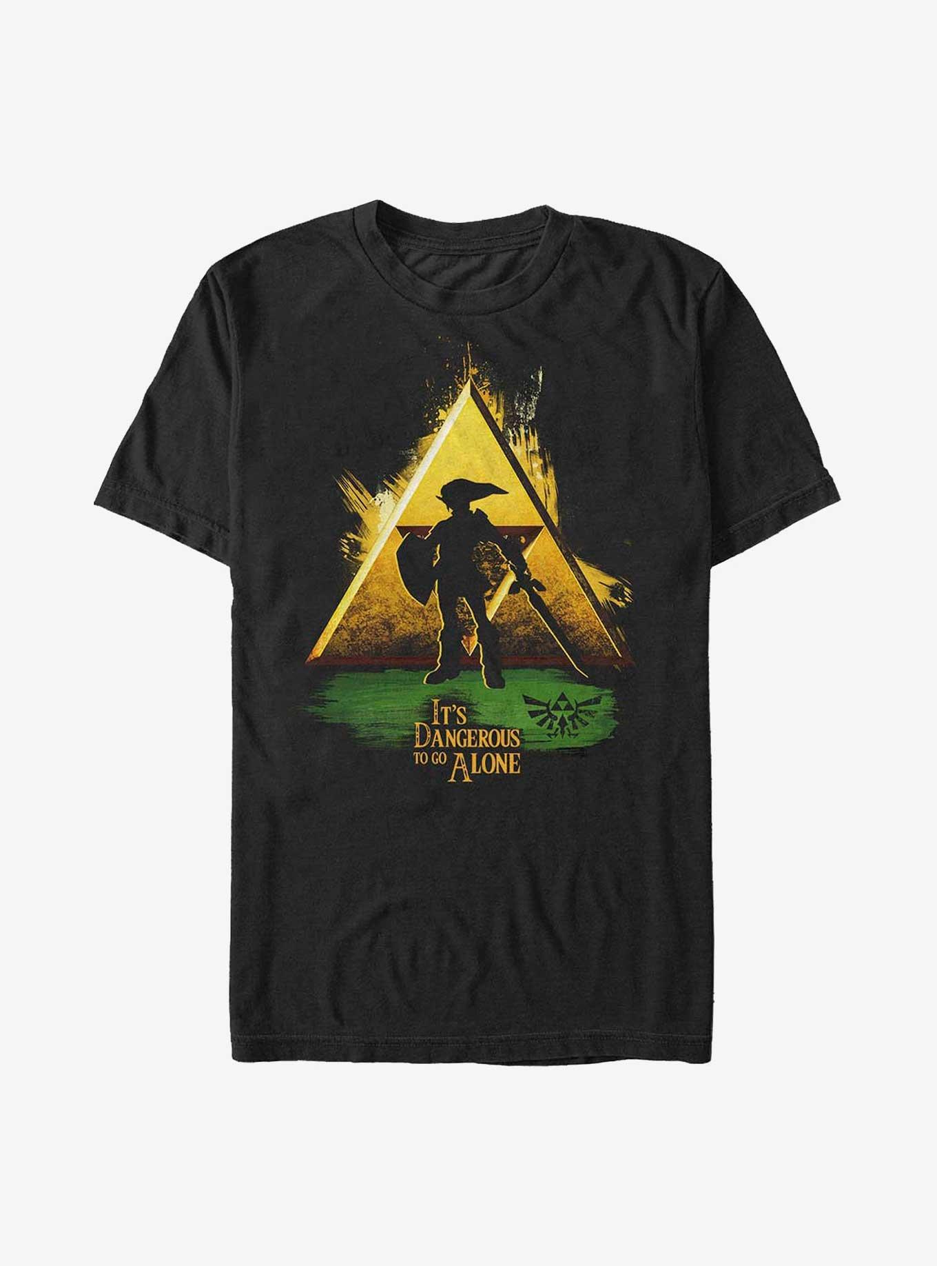 The Legend of Zelda Link Dangerous Alone T-Shirt