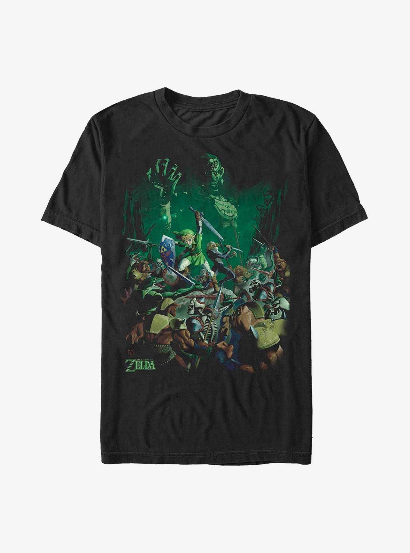 The Legend of Zelda Ganondorf's Hyrule T-Shirt, BLACK, hi-res