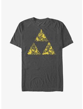 The Legend of Zelda Triforce Icons T-Shirt, , hi-res