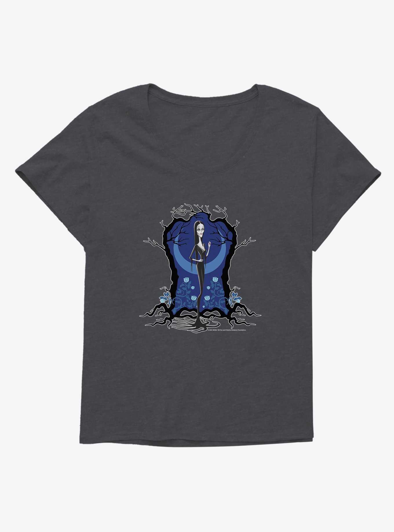 The Addams Family 2 Morticia Blue Girls T-Shirt Plus Size, , hi-res