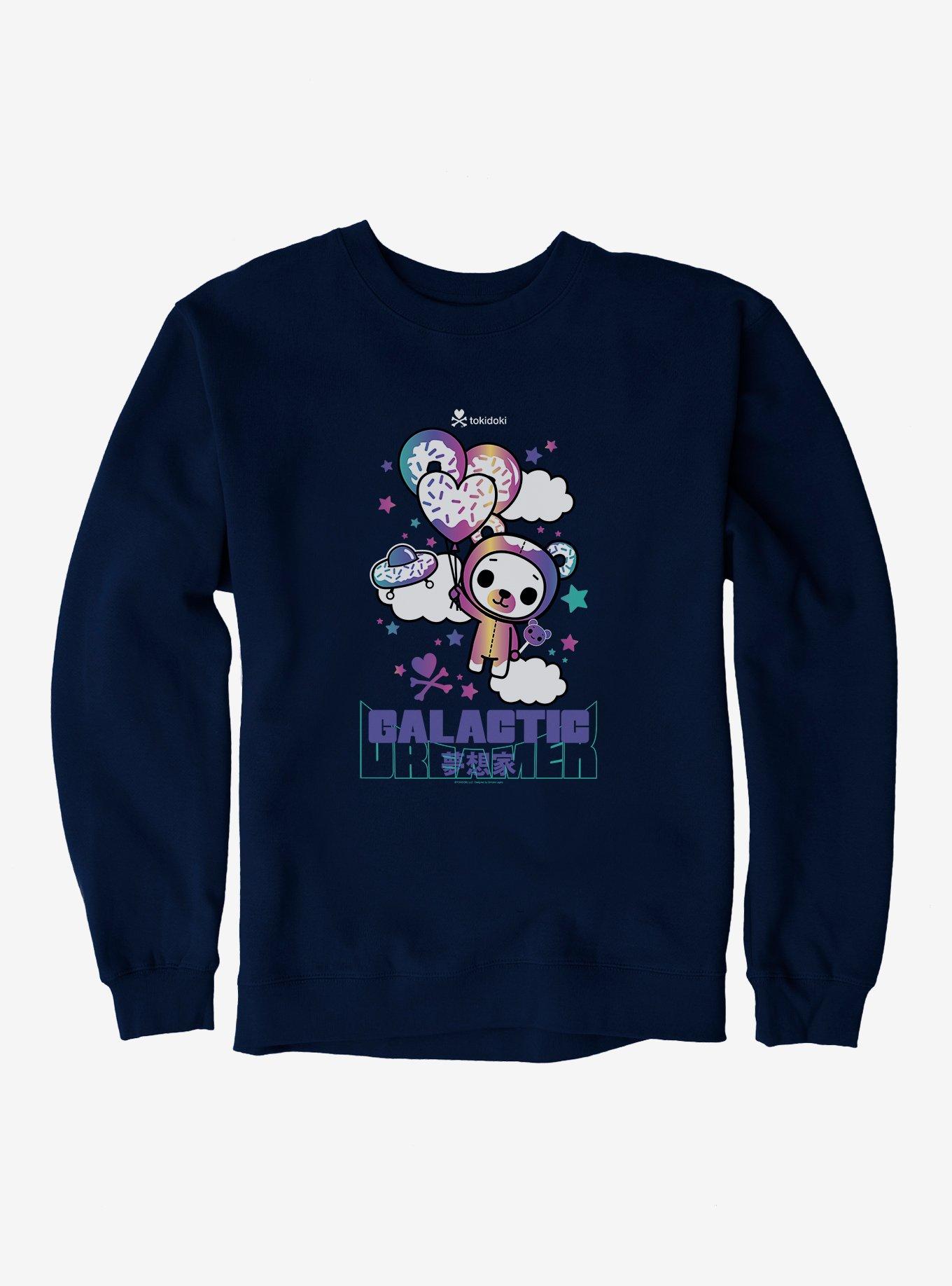 Tokidoki Biscotti Galactic Dreamer Sweatshirt, NAVY, hi-res