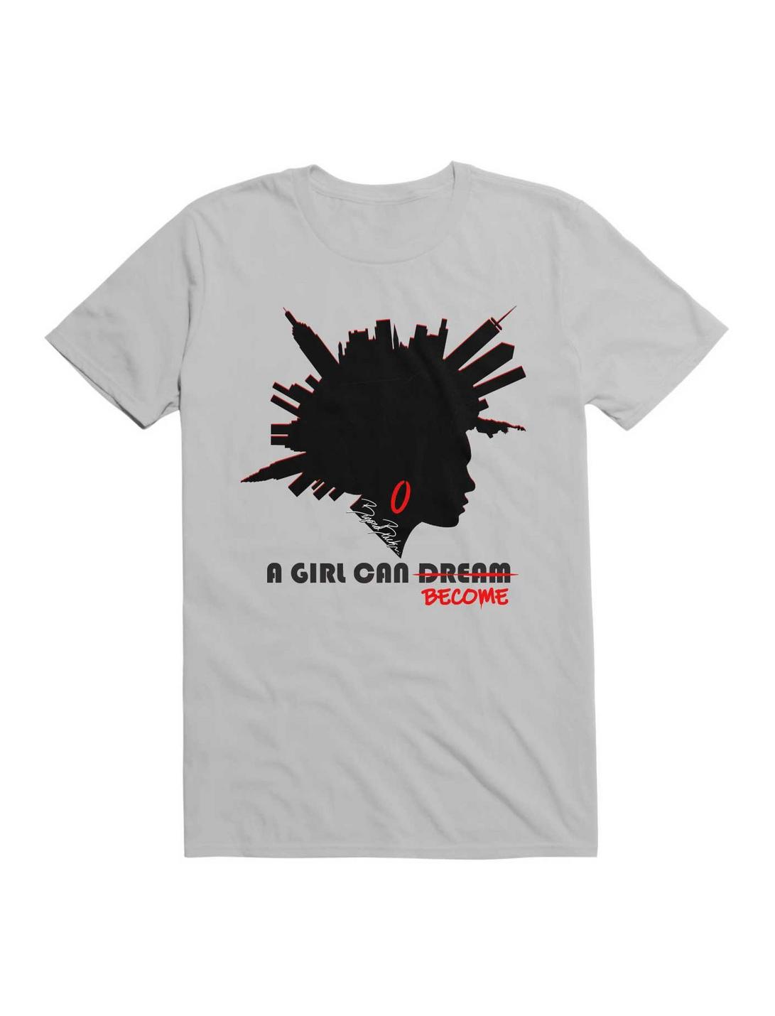 Black History Month BeyondBlack A Girl Can... T-Shirt, LIGHT GREY, hi-res