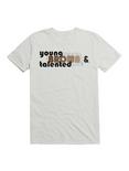 Black History Month BeyondBlack Young, Brown & Talented T-Shirt, WHITE, hi-res
