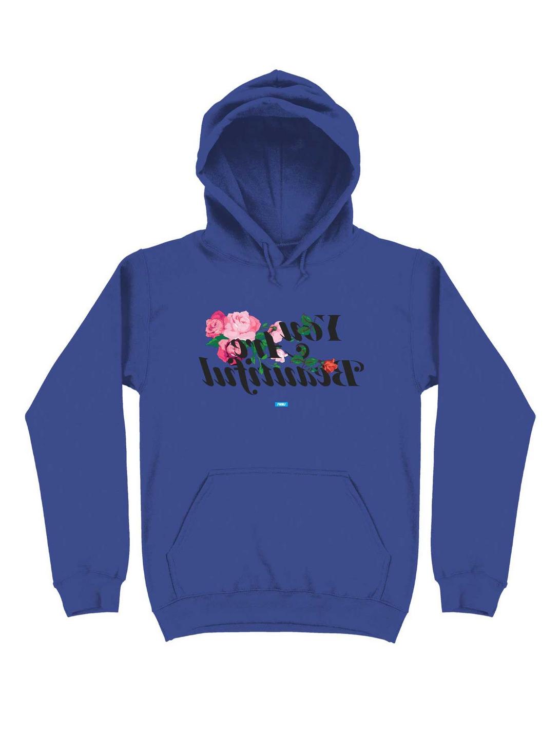 Black History Month FWMJ You Are Beautiful Hoodie, ROYAL, hi-res