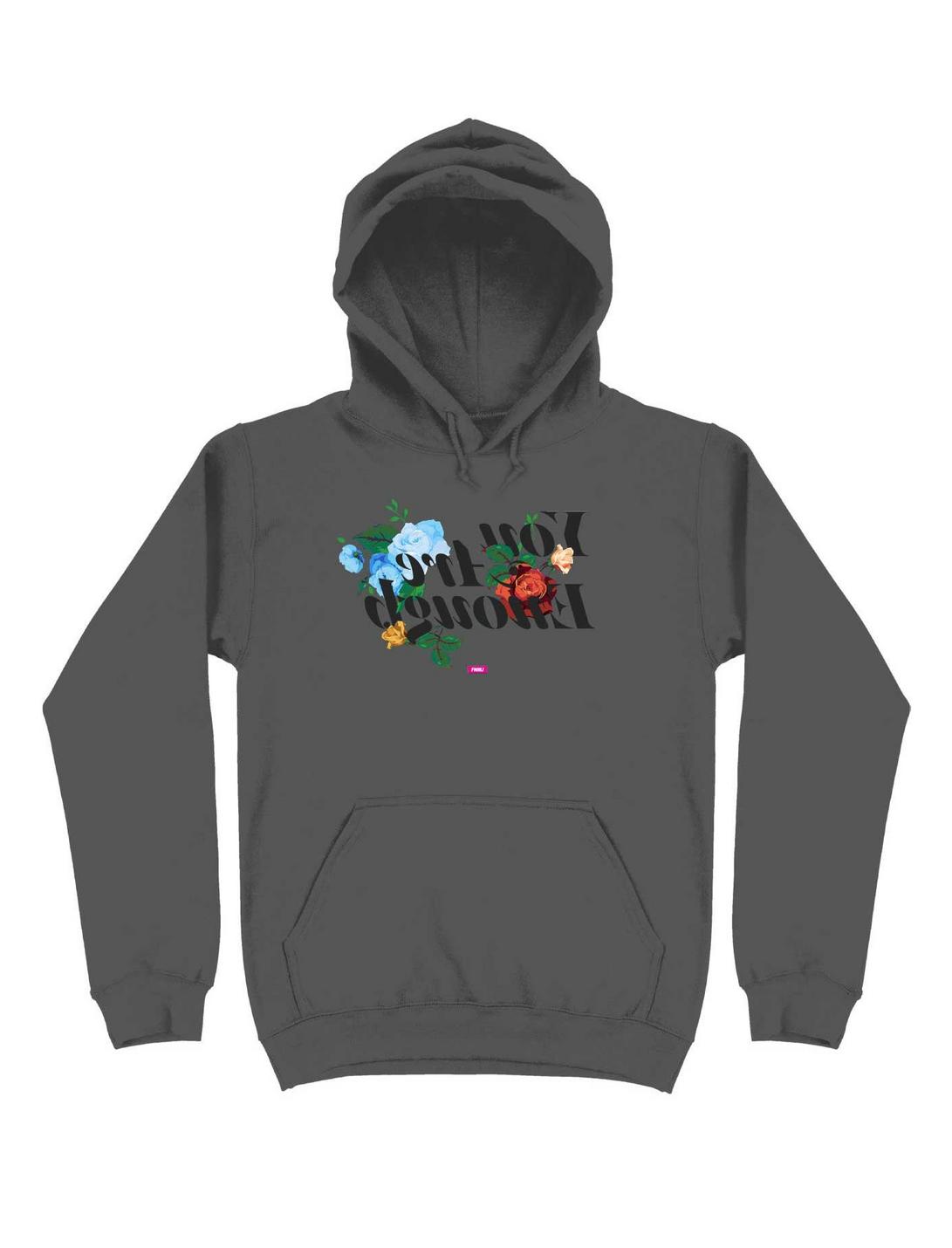 Black History Month FWMJ You Are Enough Hoodie, CHARCOAL, hi-res