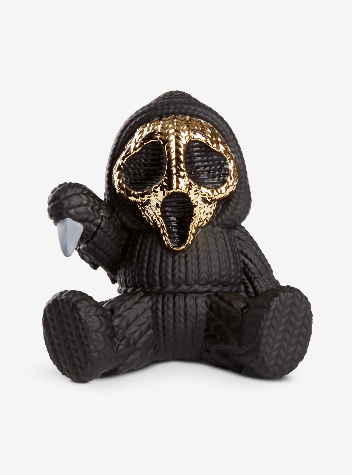 Handmade By Robots Scream Ghost Face Gold Mask Vinyl Figure Hot Topic Exclusive, , hi-res