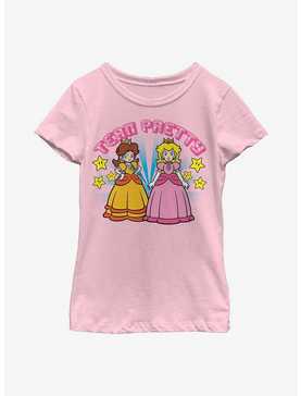 Nintendo Mario Daisy and Peach Team Pretty Youth Girls T-Shirt, , hi-res