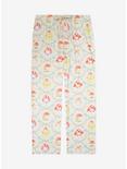 Sanrio Hello Kitty and Friends Mushroom Allover Print Sleep Pants - BoxLunch Exclusive, OATMEAL, hi-res