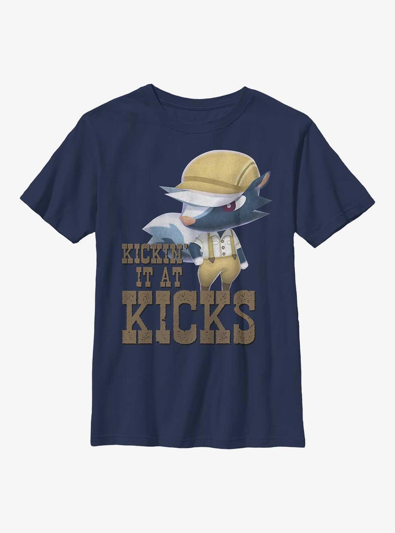 Nintendo Animal Crossing Kickin' It Youth T-Shirt, , hi-res
