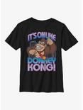 Nintendo Donkey Kong It's On Like Donkey Kong Youth T-Shirt, BLACK, hi-res