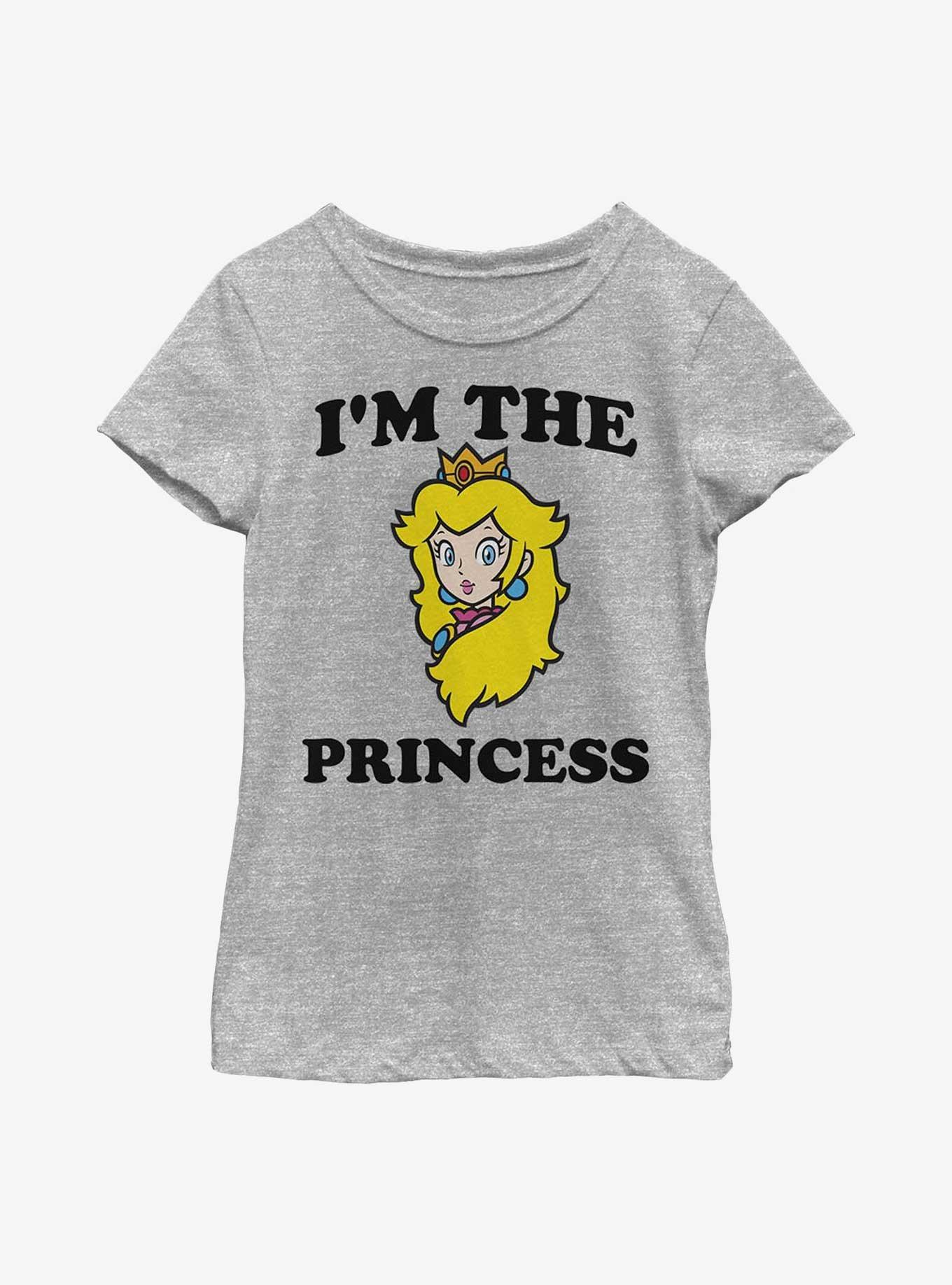 Nintendo Mario I'm The Princess Youth Girls T-Shirt, , hi-res