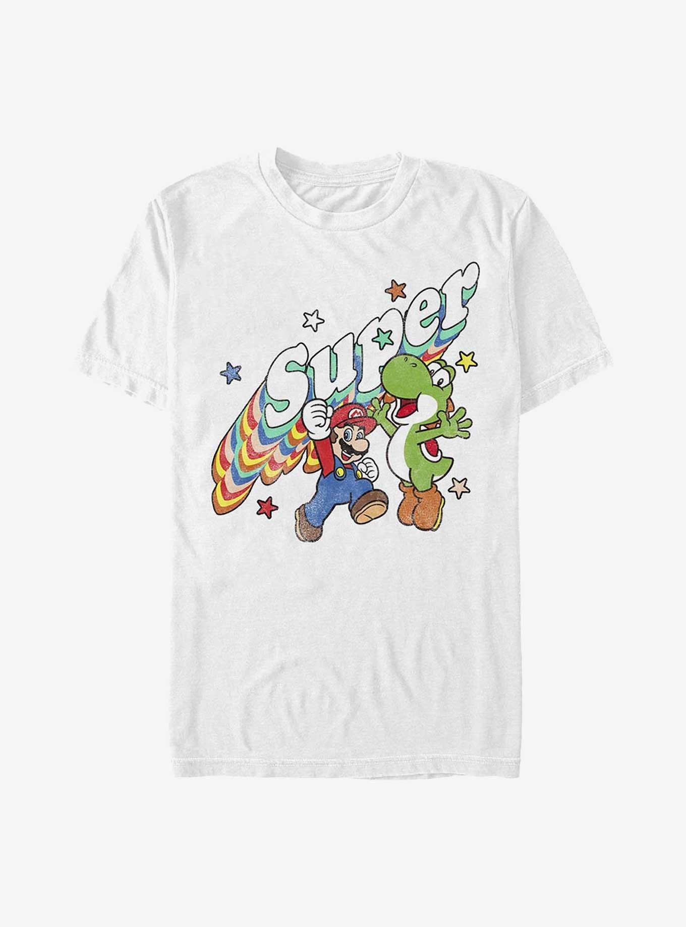 Nintendo Mario Super Friends Mario and Yoshi T-Shirt, , hi-res