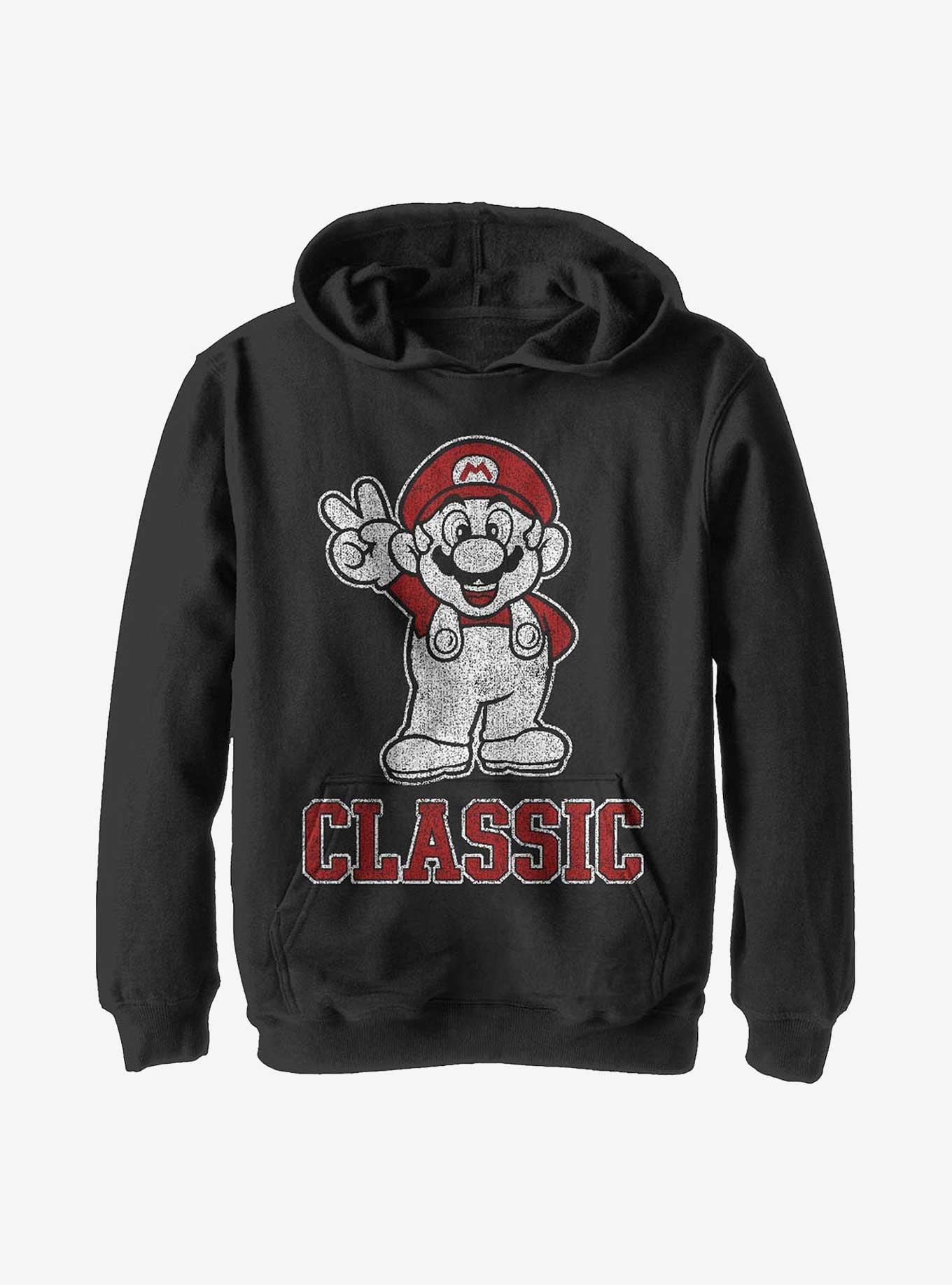 Nintendo Mario Classic Bro Youth Hoodie, , hi-res