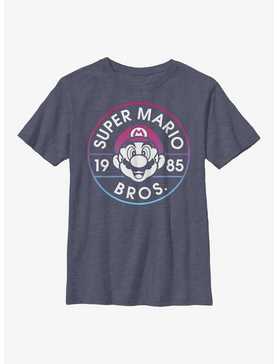 Nintendo Mario Mario Badge Youth T-Shirt, , hi-res