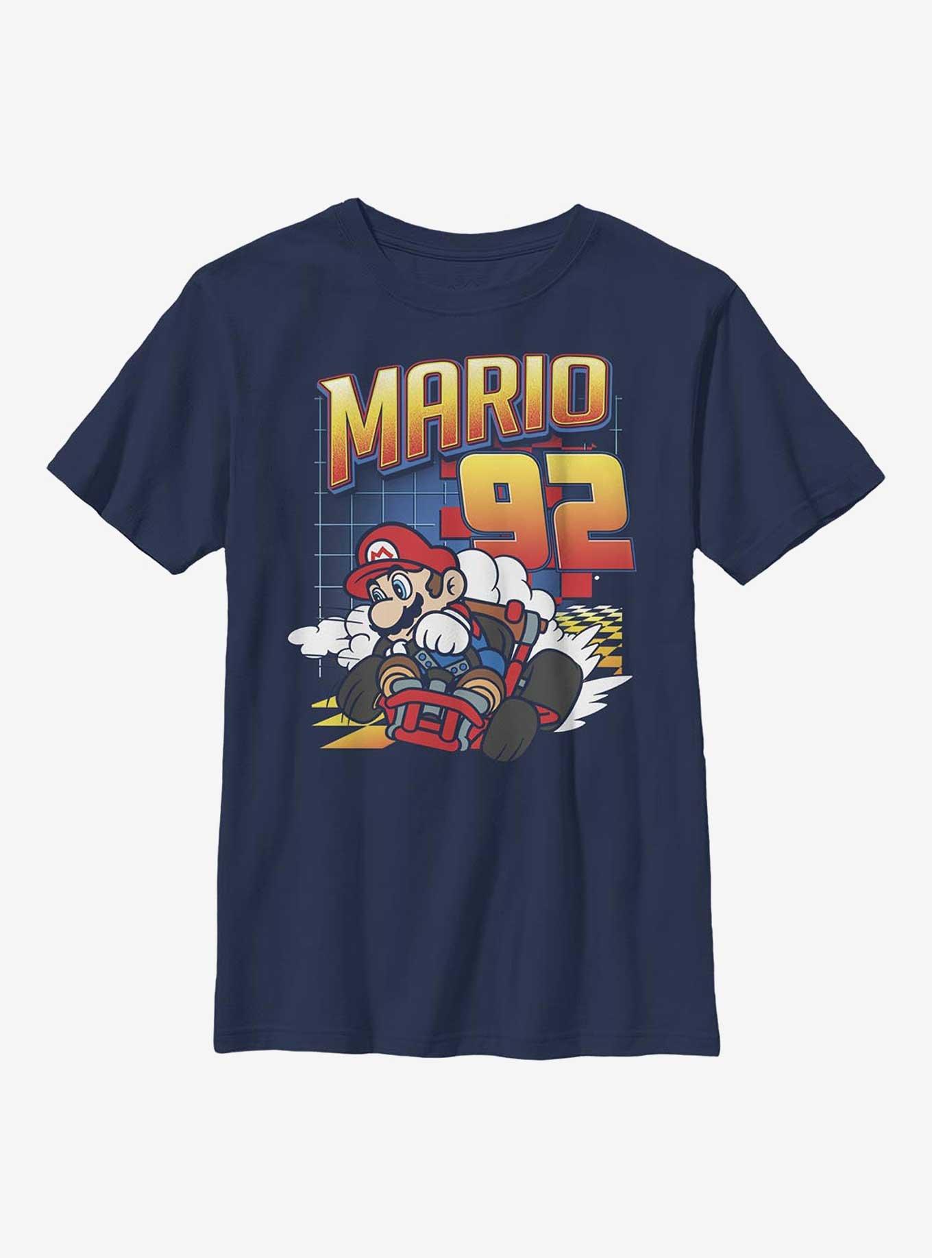 Nintendo Mario Race Kart '92 Youth T-Shirt, , hi-res