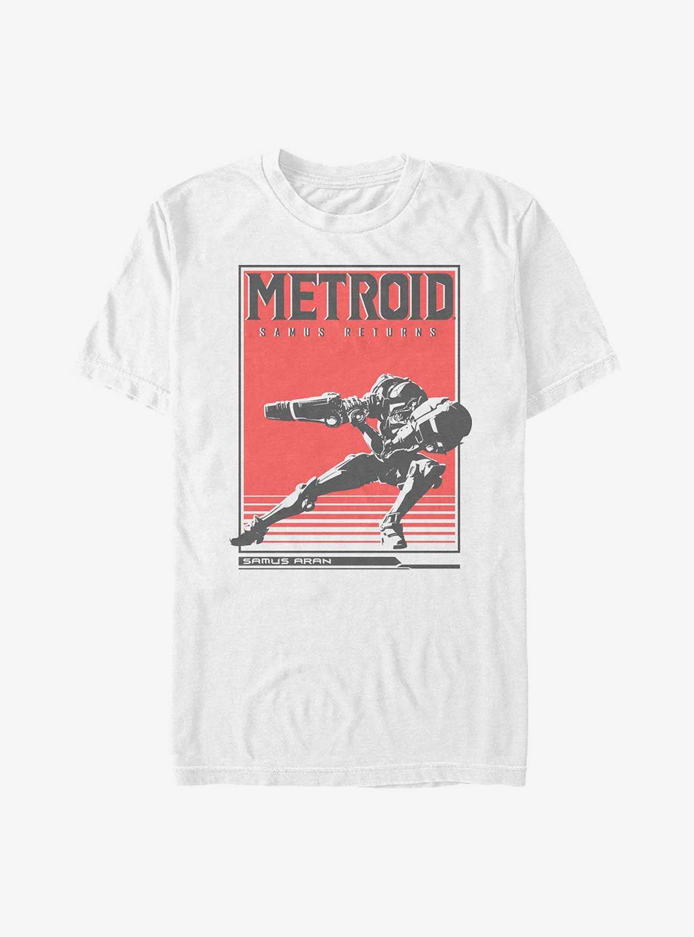 Nintendo Metroid Samus Poster T-Shirt, , hi-res