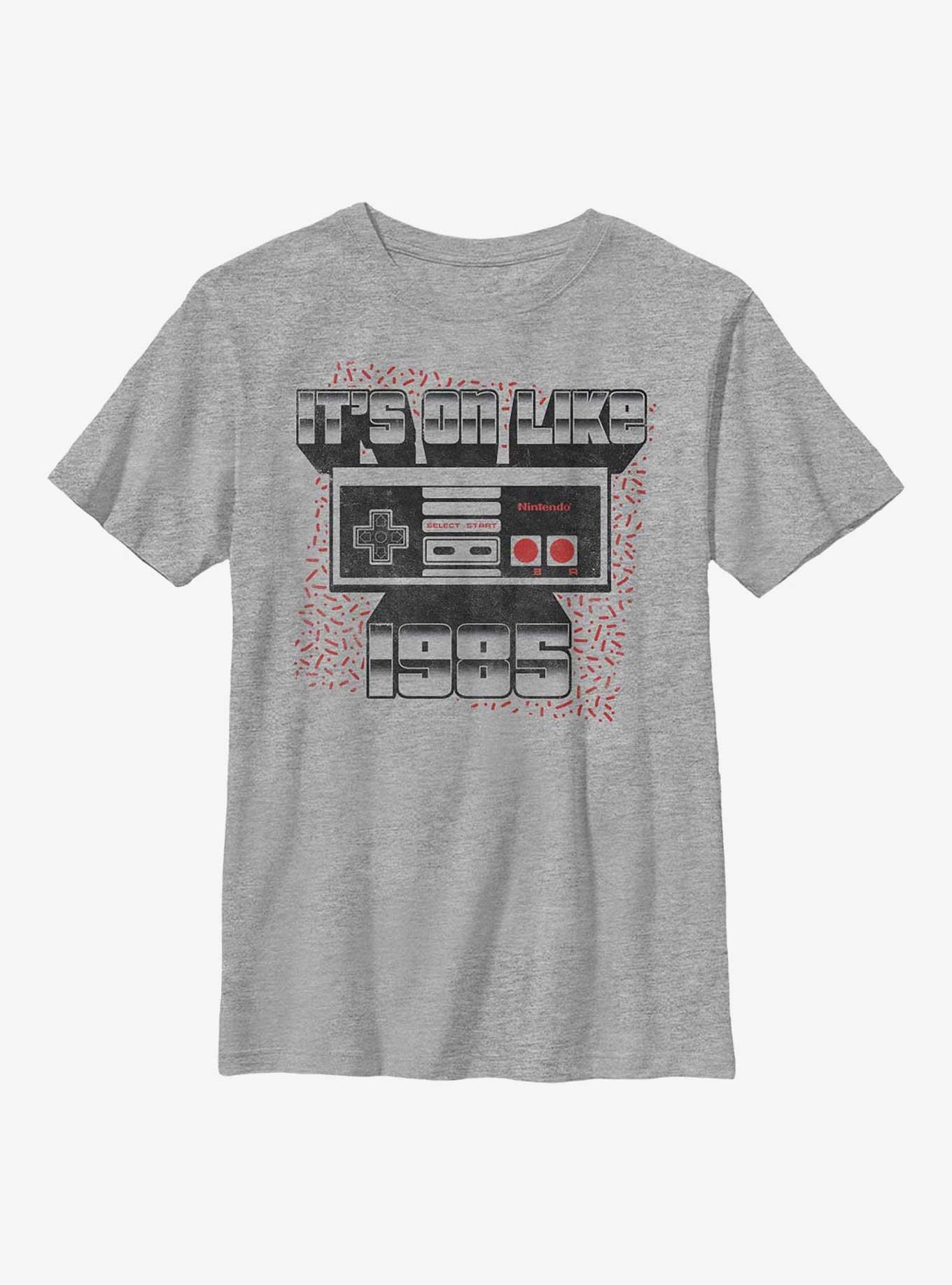 Nintendo It's On Like 1985 Youth T-Shirt, , hi-res