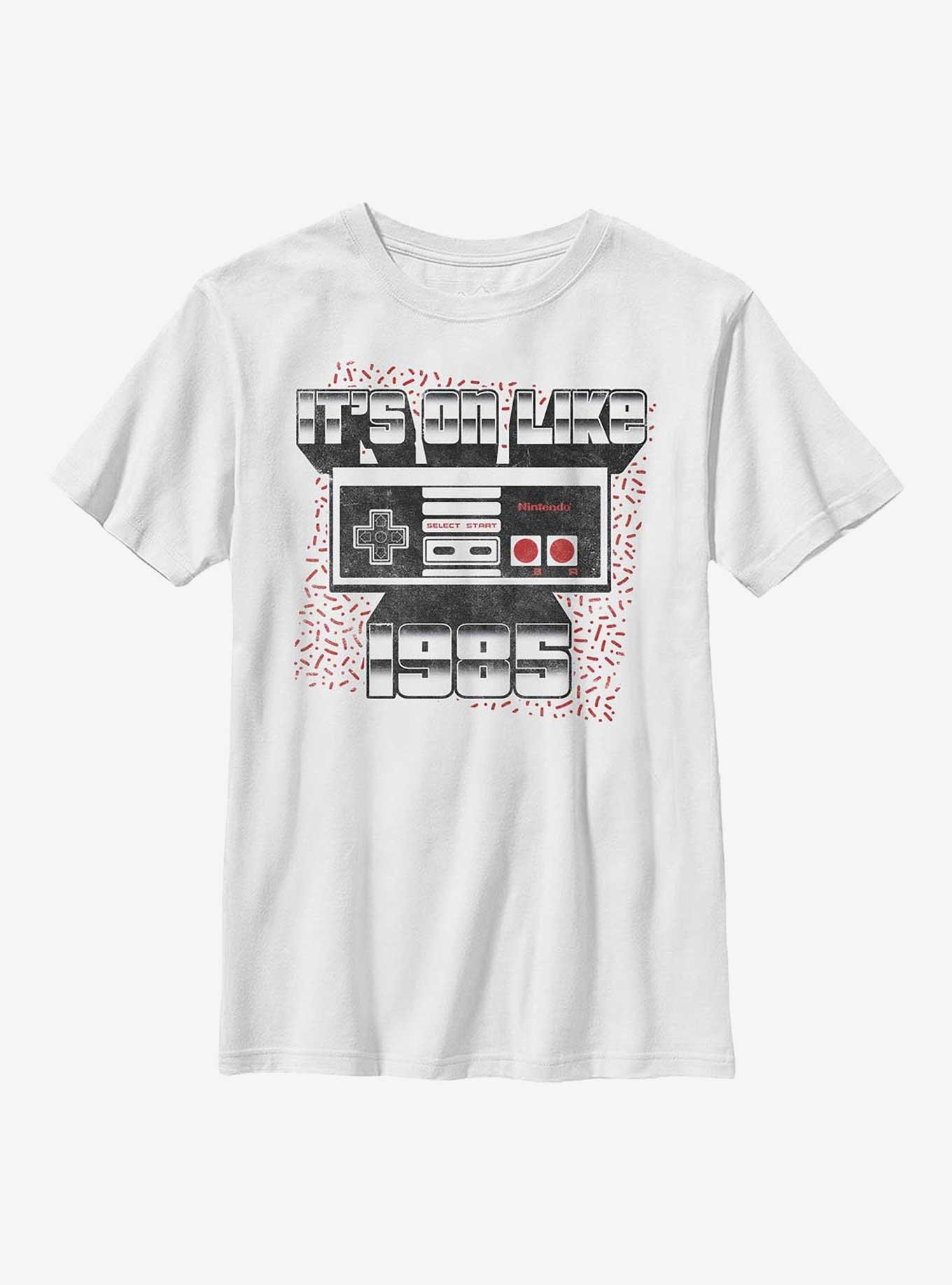 Nintendo It's On Like 1985 Youth T-Shirt, , hi-res