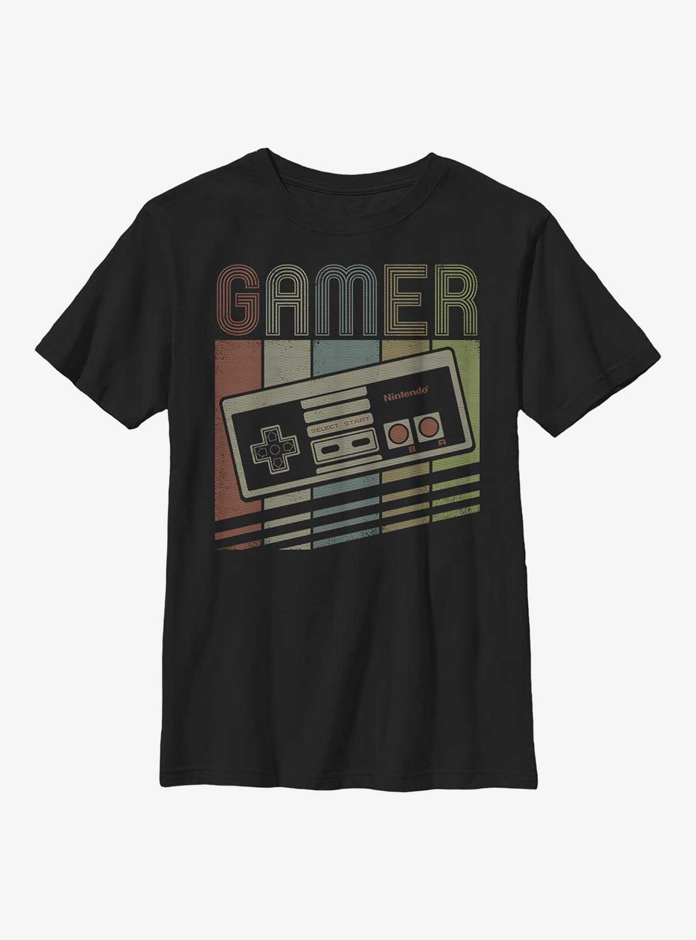 Nintendo Retro Gamer Youth T-Shirt, , hi-res