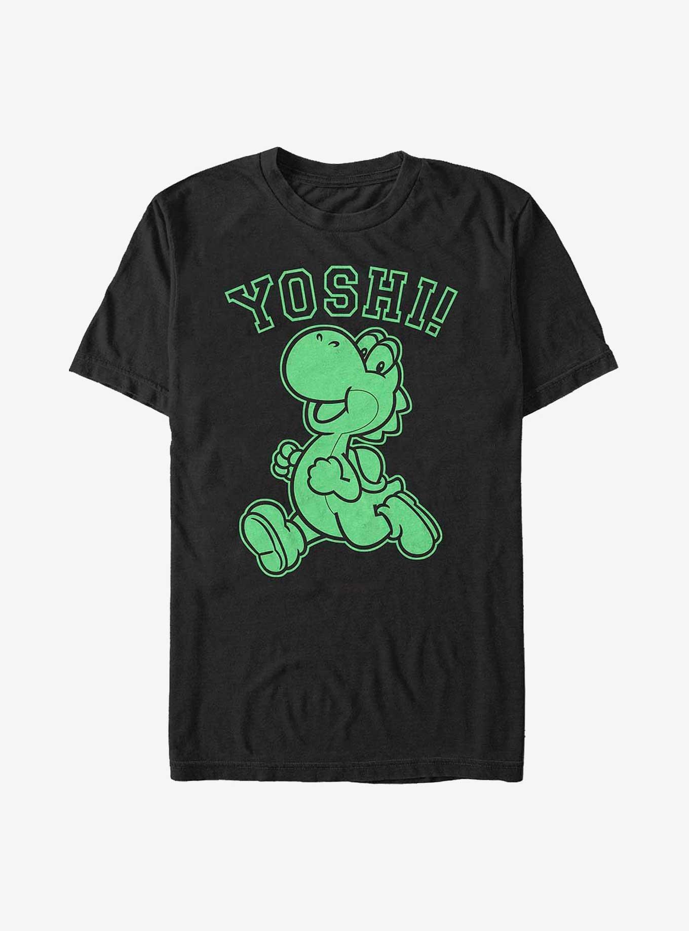 Nintendo Yoshi Green Yoshi T-Shirt, BLACK, hi-res