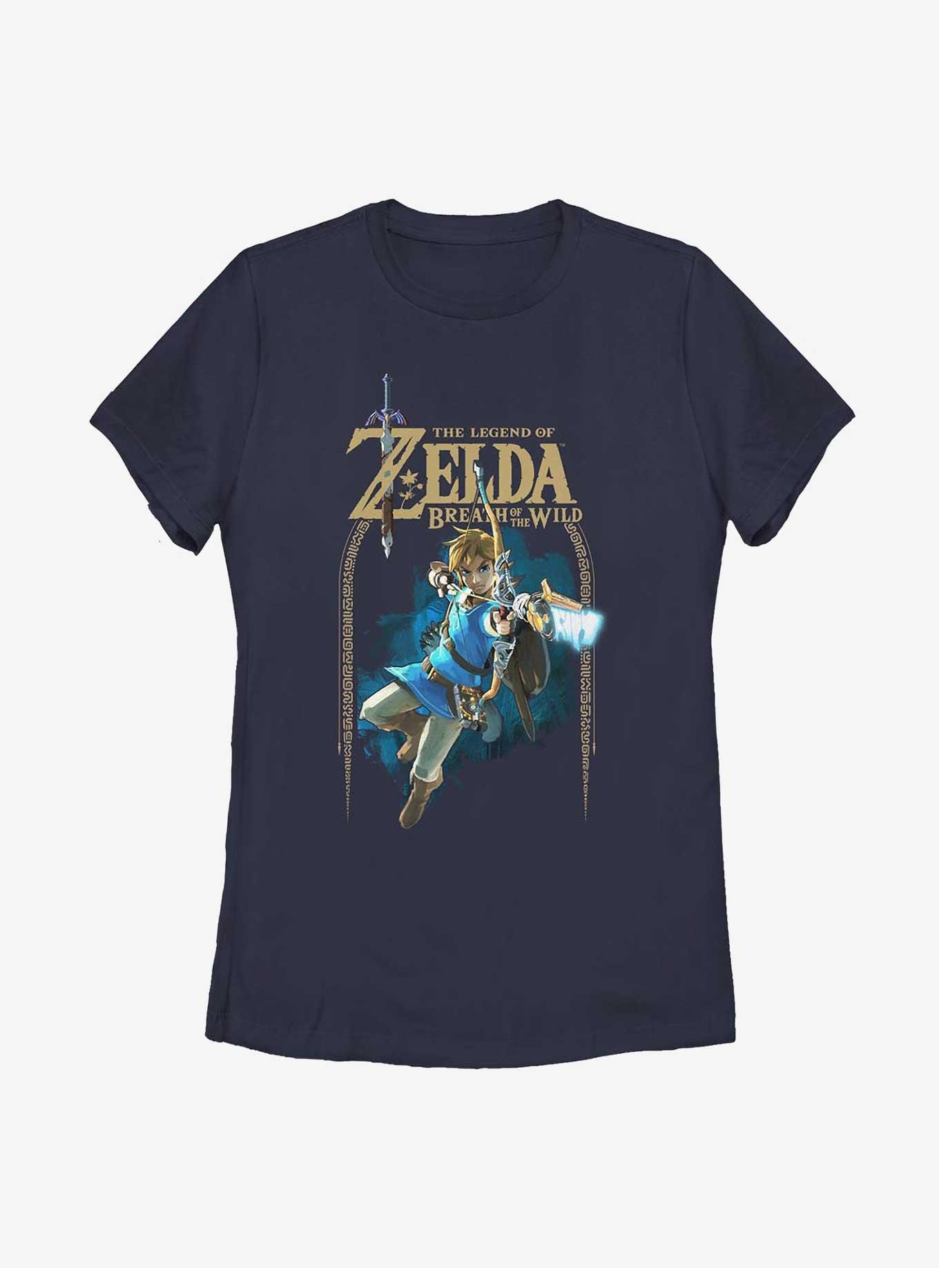 The Legend of Zelda: Breath of the Wild Link Bow Womens T-Shirt