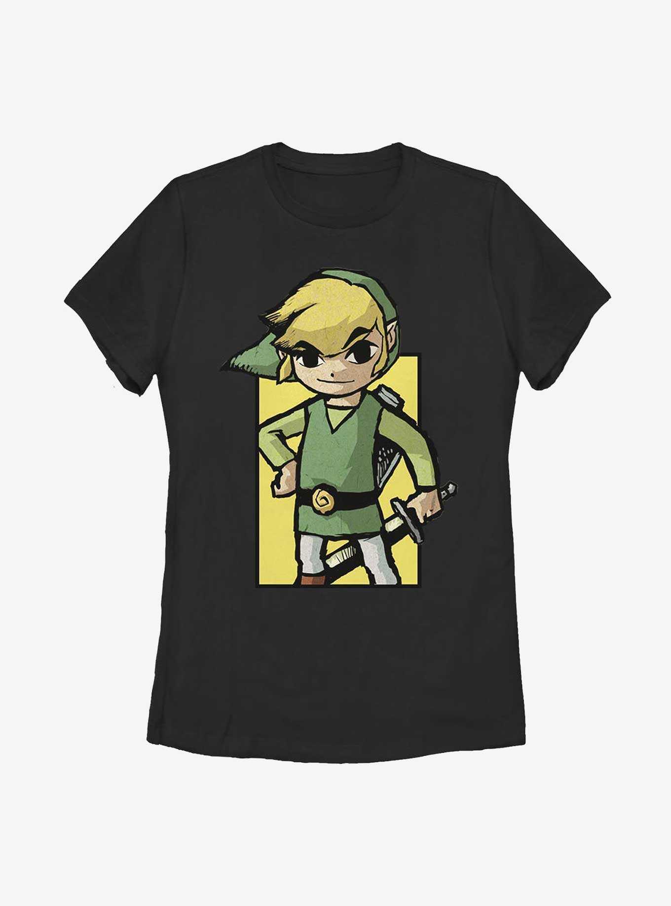 The Legend of Zelda Link Face Womens T-Shirt, , hi-res
