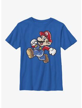 Plus Size Nintendo Mario Artsy Mario Youth T-Shirt, , hi-res