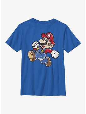 Nintendo Mario Artsy Mario Youth T-Shirt, , hi-res